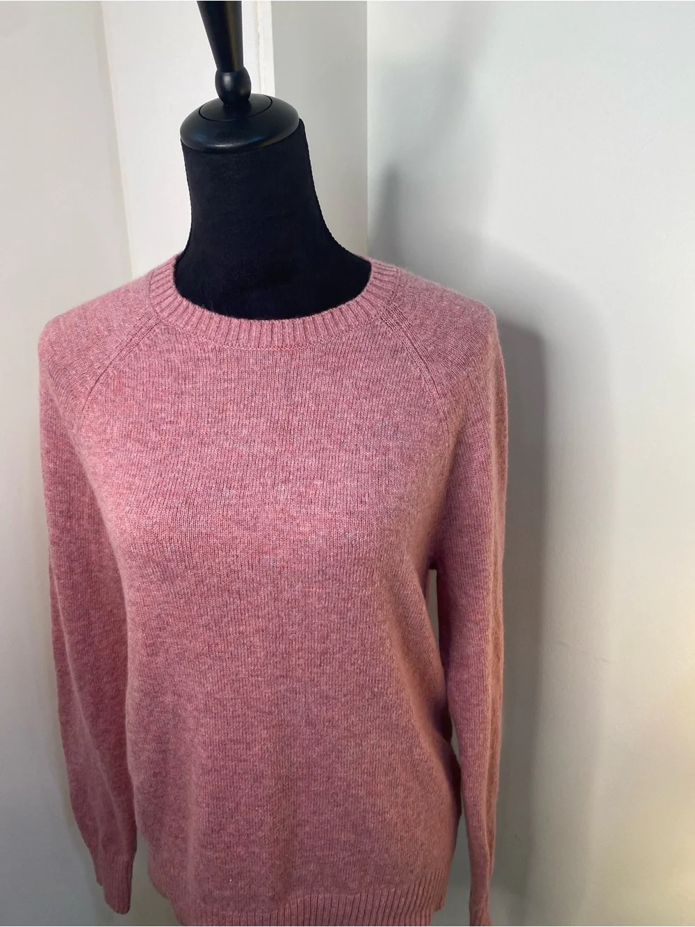J. Crew Women's Pink Crewneck Sweater